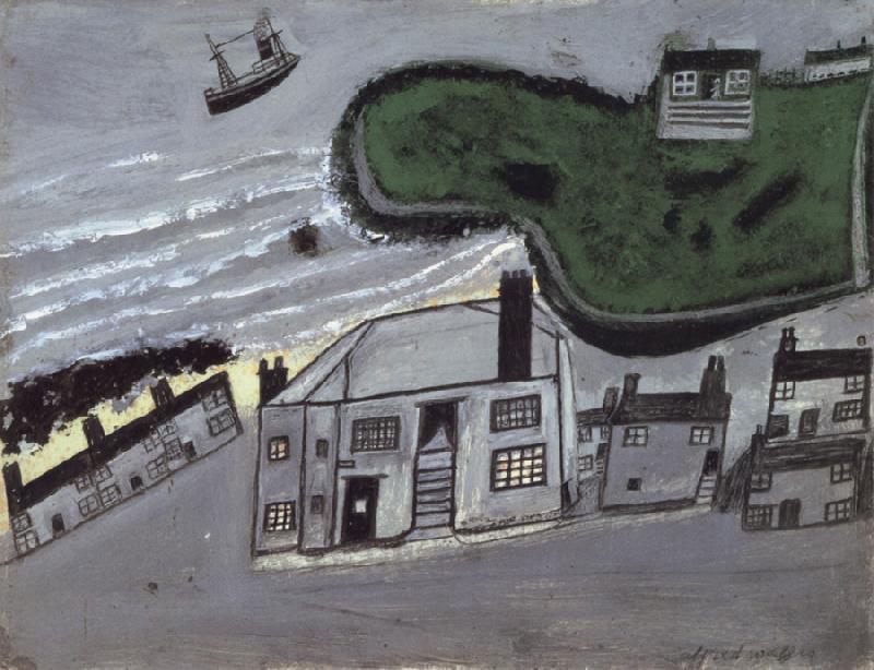 Alfred Wallis The Hold House Port Mear Square Island port Mear Beach